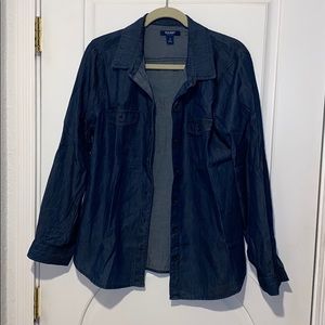 Old Navy Denim Button Down